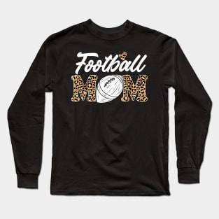 Football Mom Retro Long Sleeve T-Shirt